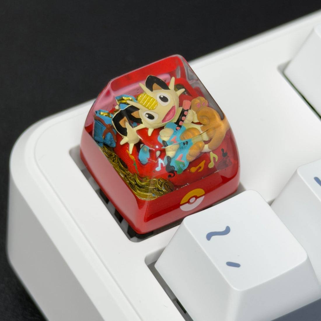 Pokemon artisan keycap handmade resin