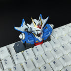 00 Gundam artisan keycap handmade resin