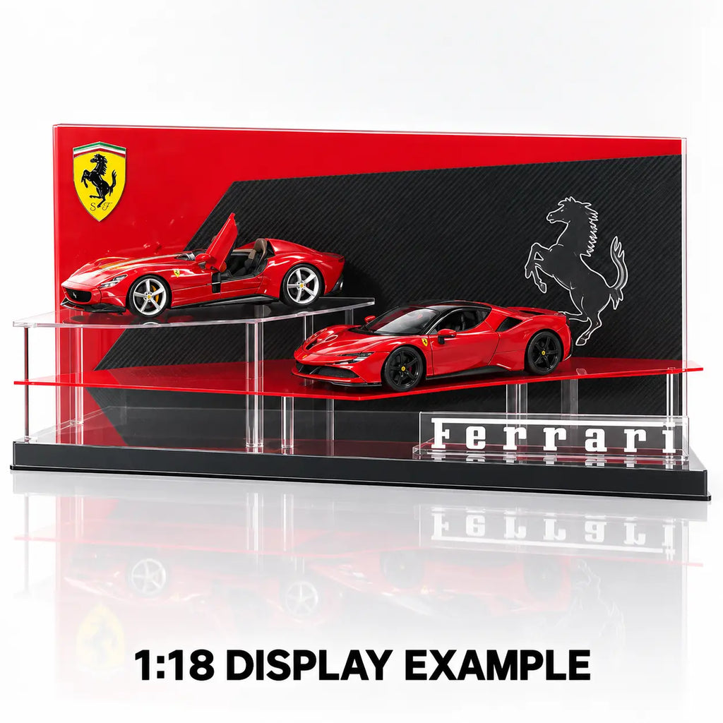 Ferrari-Inspired Tiered Showroom Display