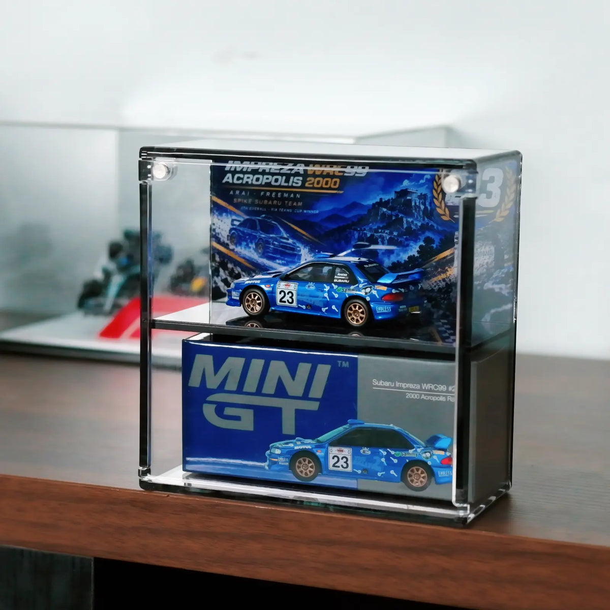 #23 Subaru Impreza WRC99  Acrylic Display Case