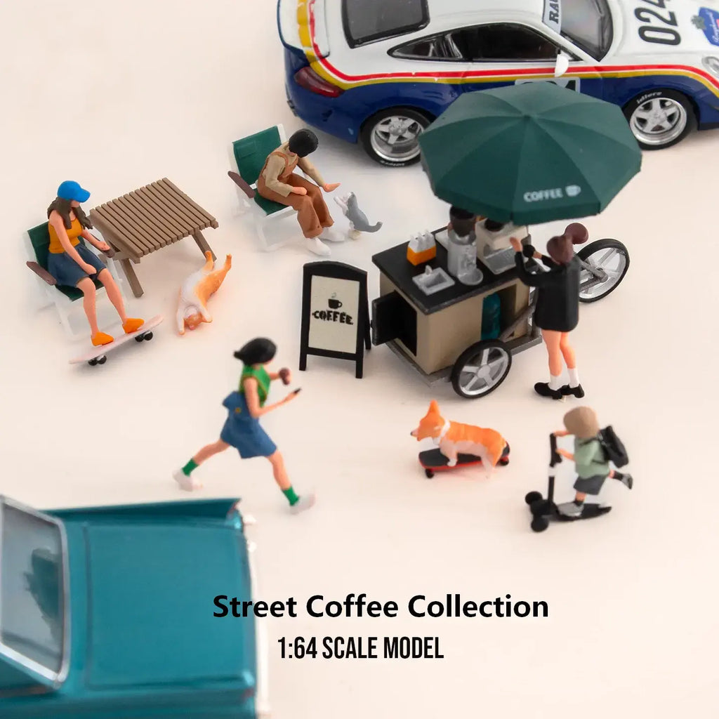 1:64 Street Life Miniature Figure Set