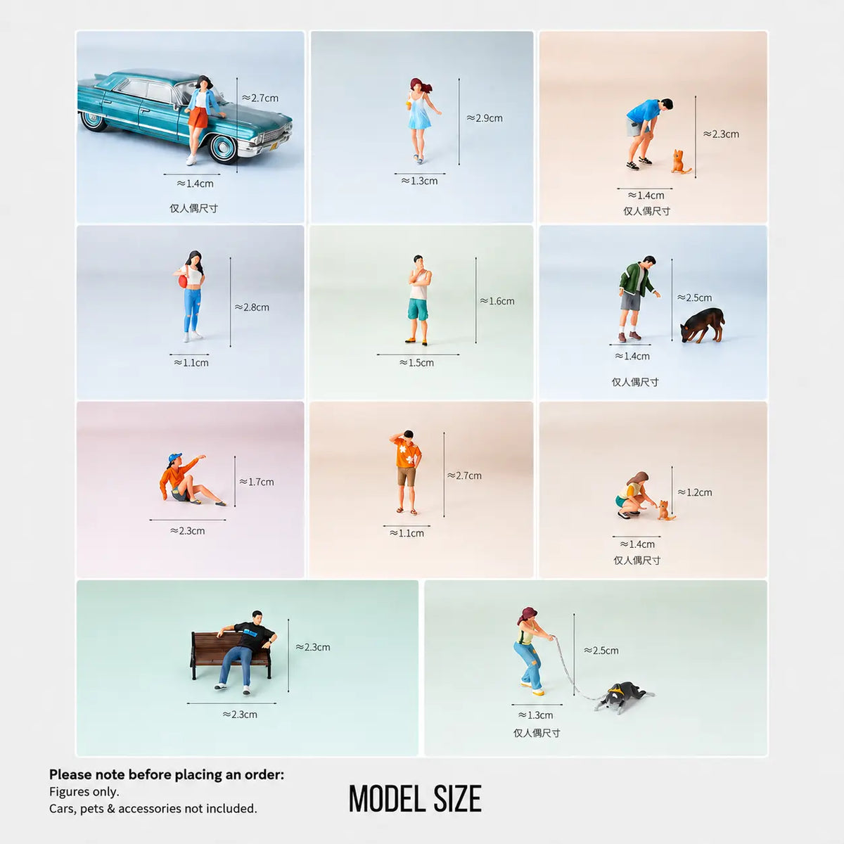 1:64 Street Pet Lover Collection