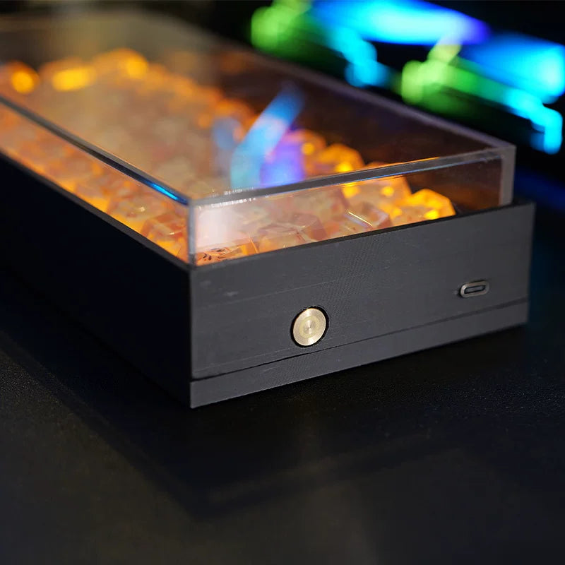 Plant40 LED Artisan Keycap Display Case