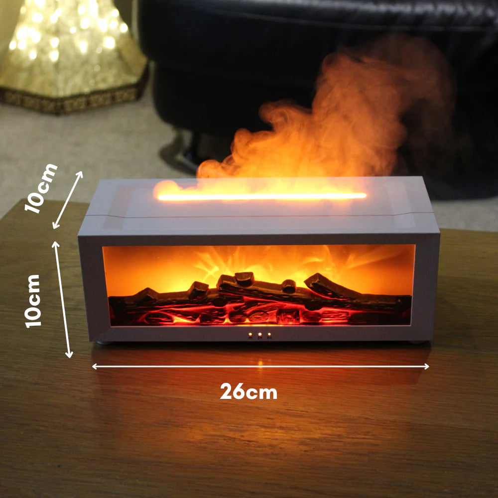 CozyFlame™ Fireplace Humidifier & Aroma Diffuser