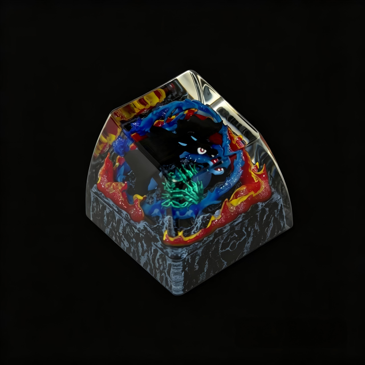 Pokemon artisan keycap handmade resin