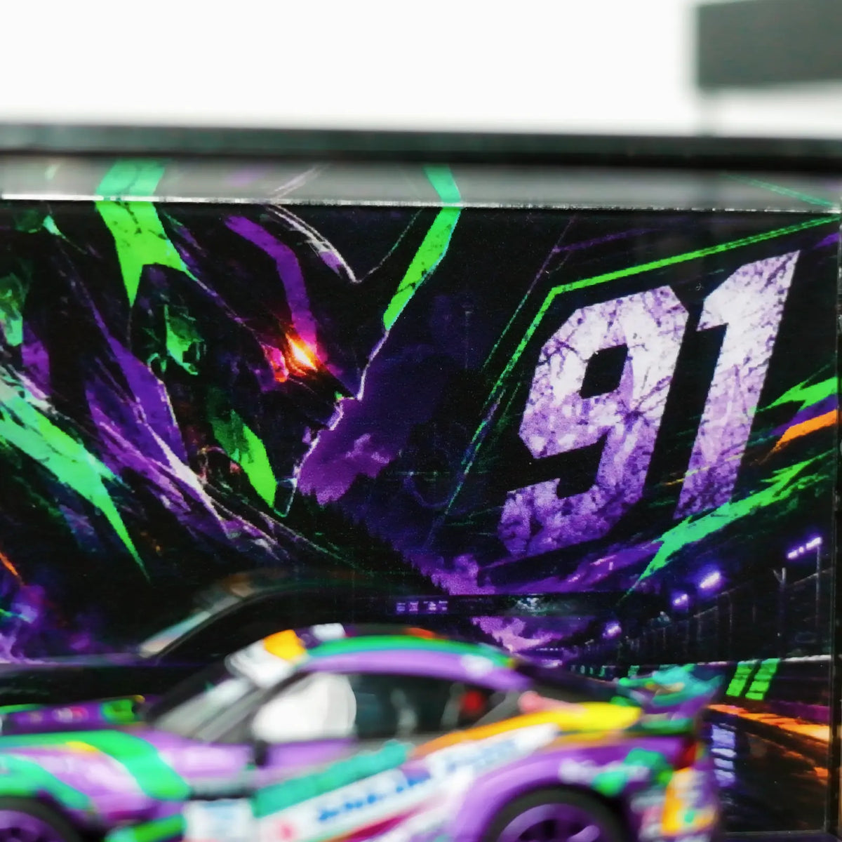 #91 Toyota GR Supra KUHL Acrylic Display Case