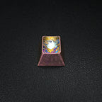 Asuka Langley Soryu Titanium Artisan Keycap – Metal Collectible