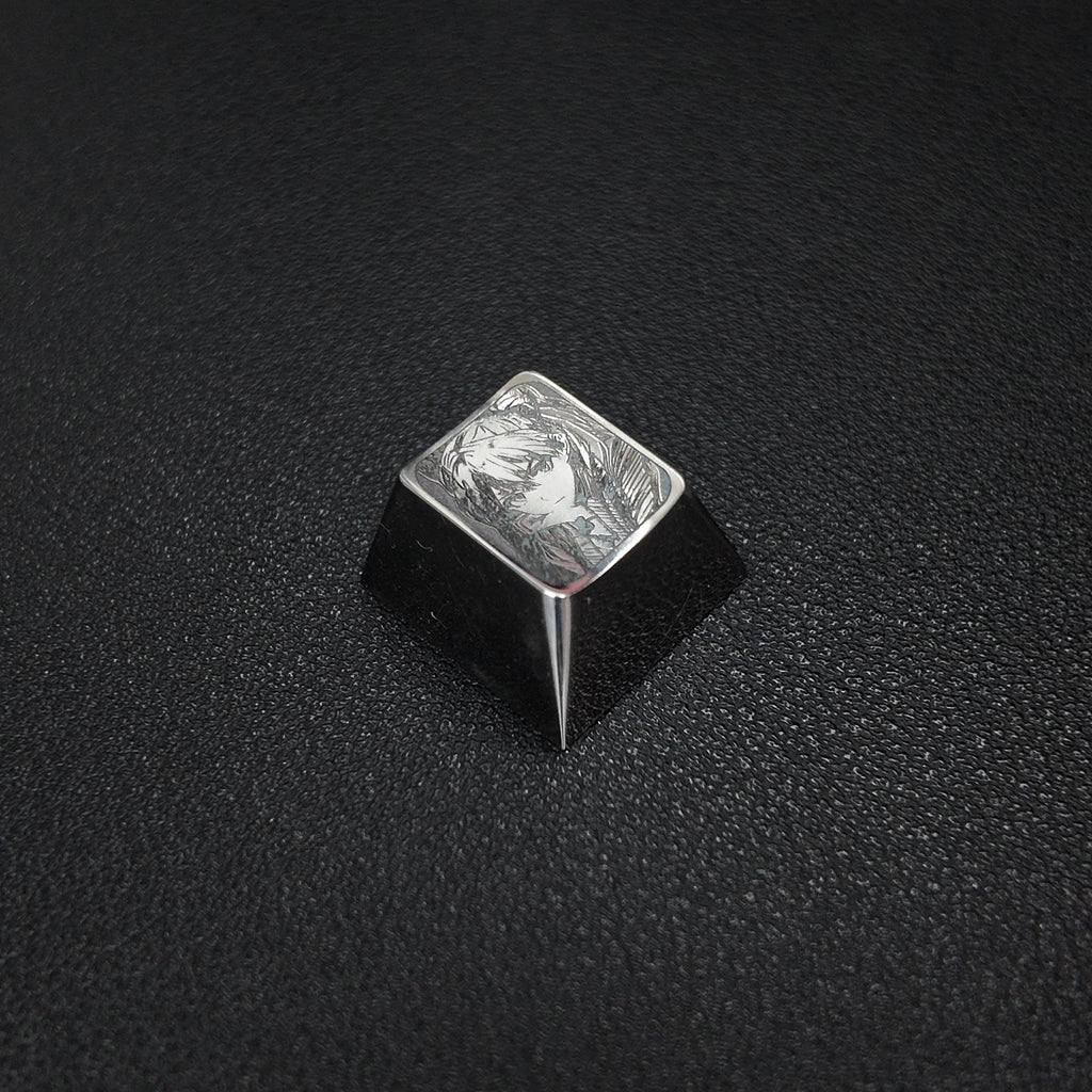 ASUKA LANGLEY SORYU Titanium Keycap | Collectible Artisan Keycap