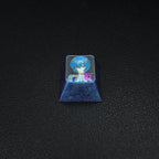 AYANAMI REI Titanium Keycap | Collectible Artisan Keycap