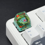 BULBASAUR Pokemon Artisan Keycap – Handmade Resin Collectible