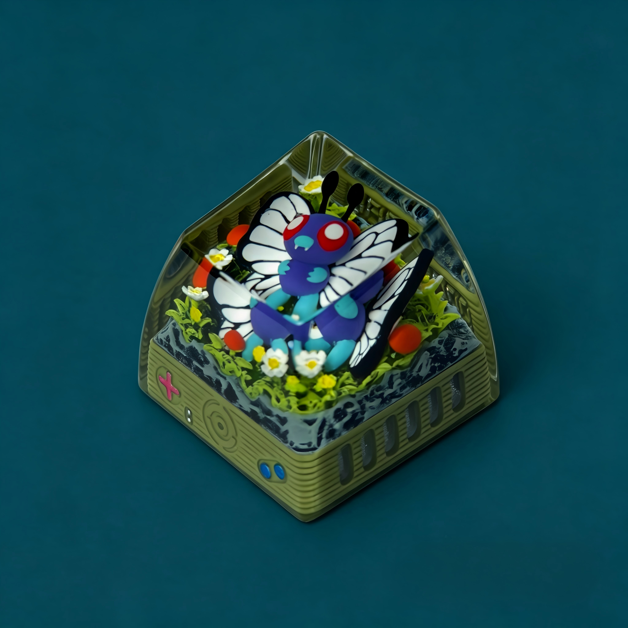 Pokemon artisan keycap handmade resin