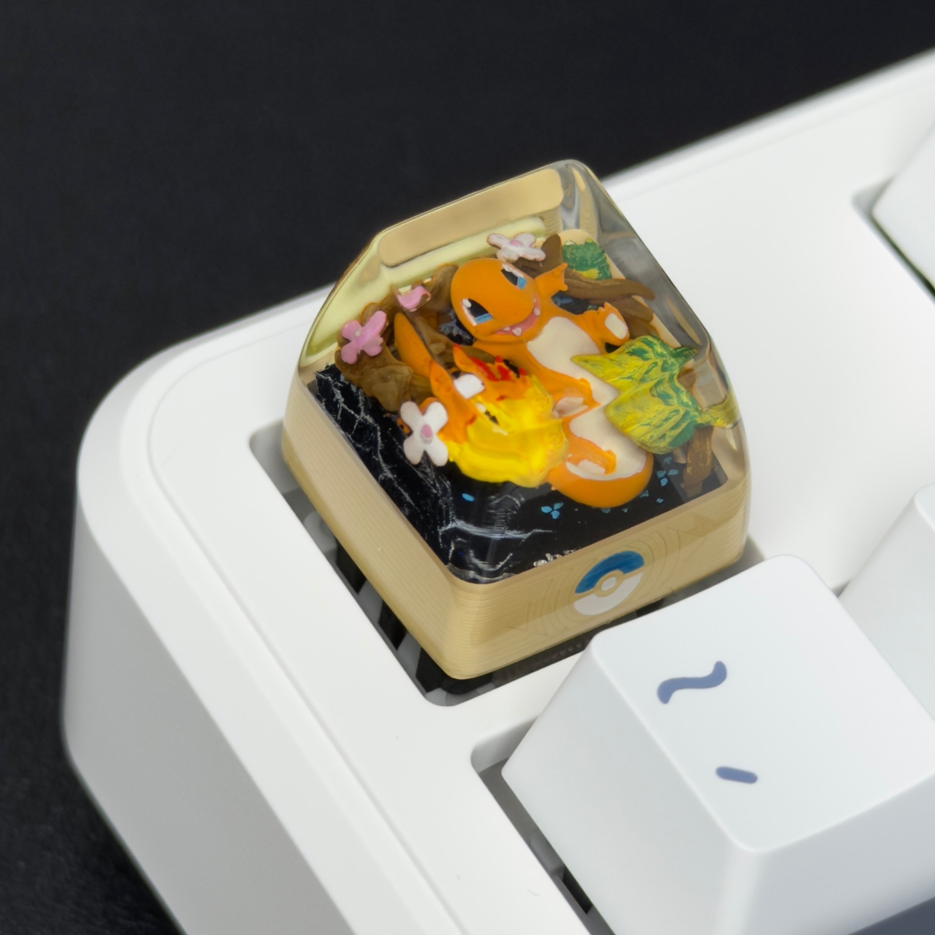 Pokemon artisan keycap handmade resin