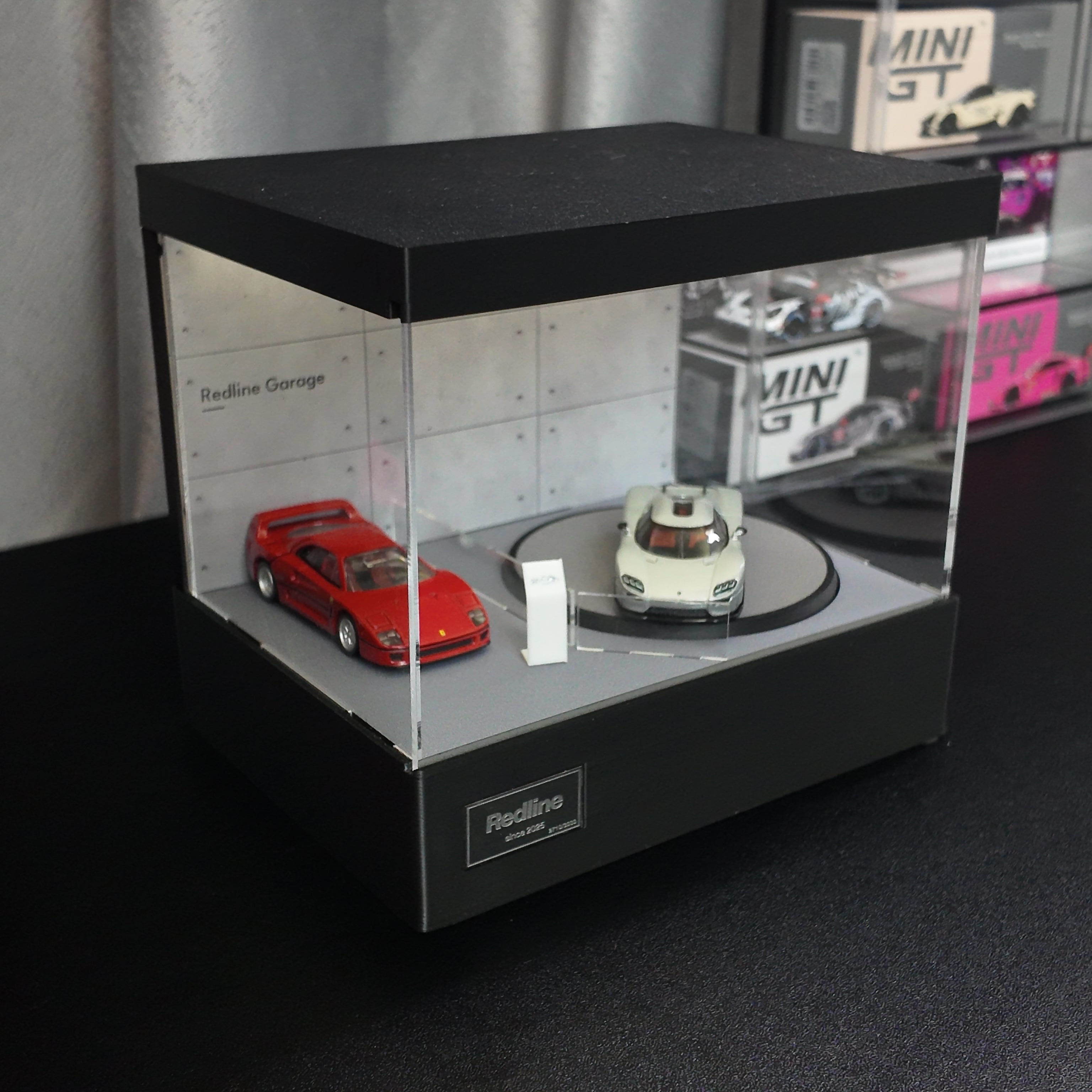 Concrete Rotating Showroom