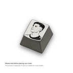Cristiano Ronaldo Football Artisan Keycap – Metal Collectible