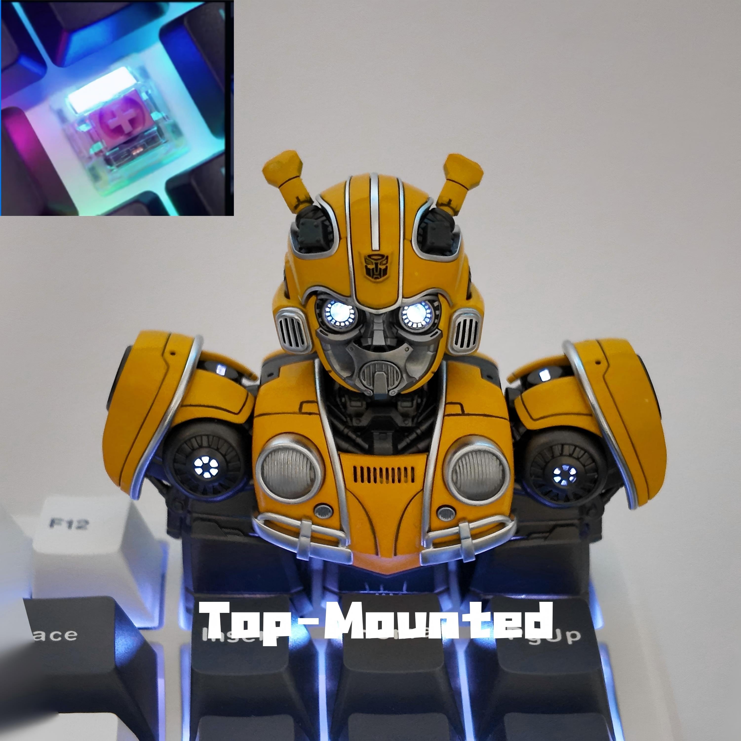 Transformers Bumblebee Resin Keycap | Collectible Artisan Keycap