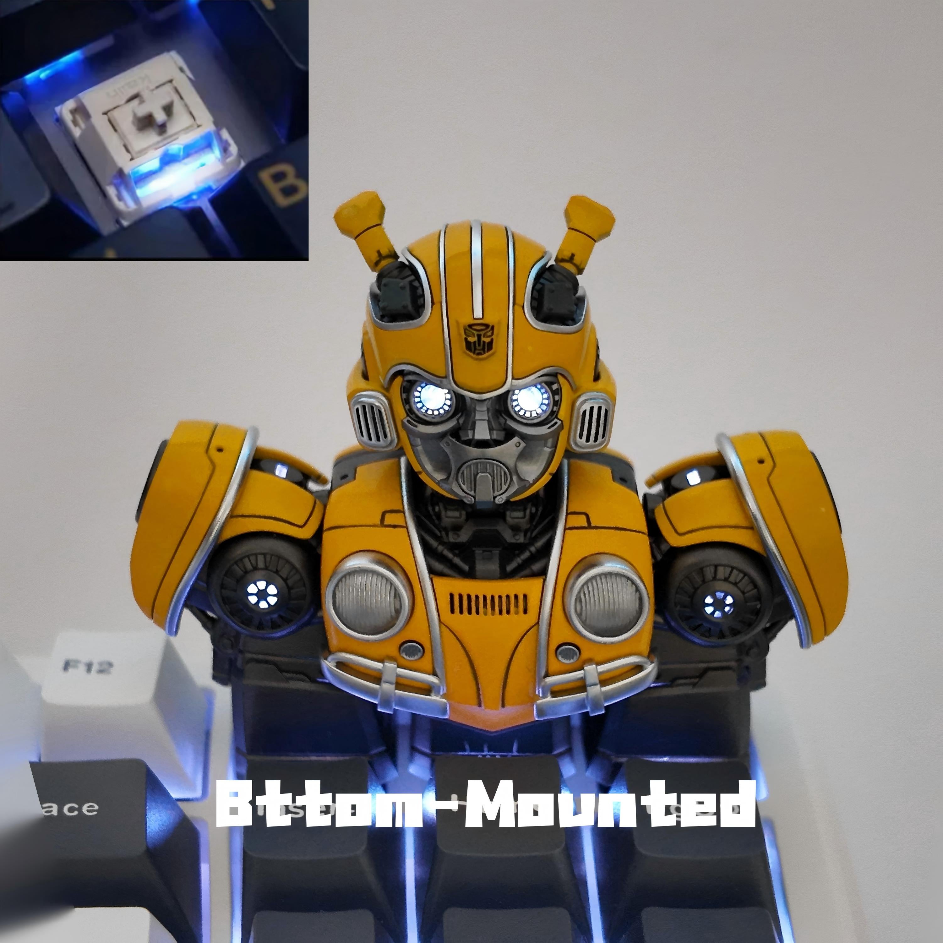 Transformers Bumblebee Resin Keycap | Collectible Artisan Keycap