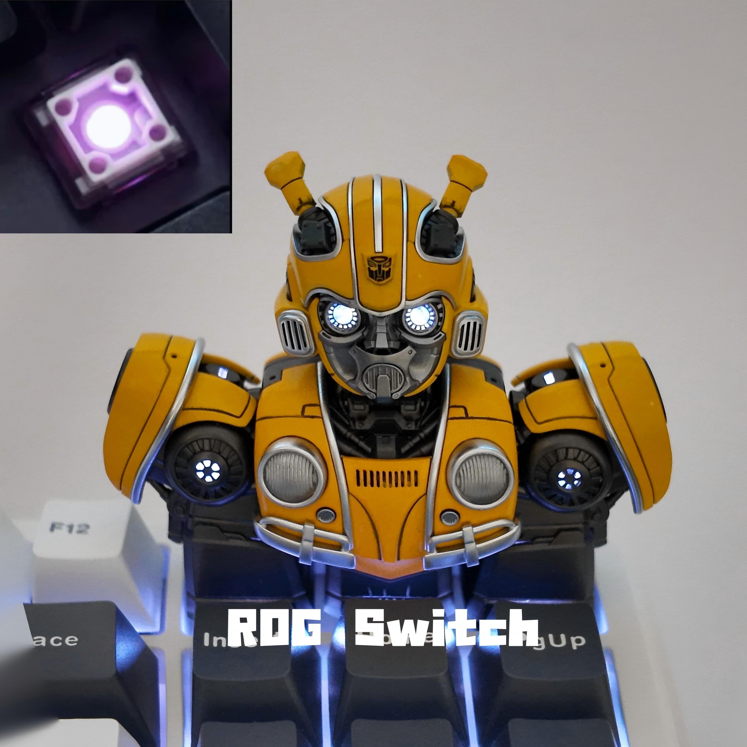 Transformers Bumblebee Resin Keycap | Collectible Artisan Keycap
