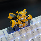 Transformers Bumblebee artisan keycap handmade resin