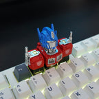 Transformers Optimus Prime keycap handmade resin