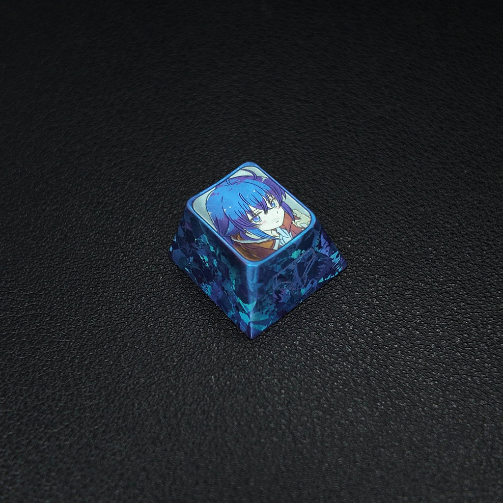 ROXY MIGURDIA Titanium Keycap |  Collectible Artisan Keycap