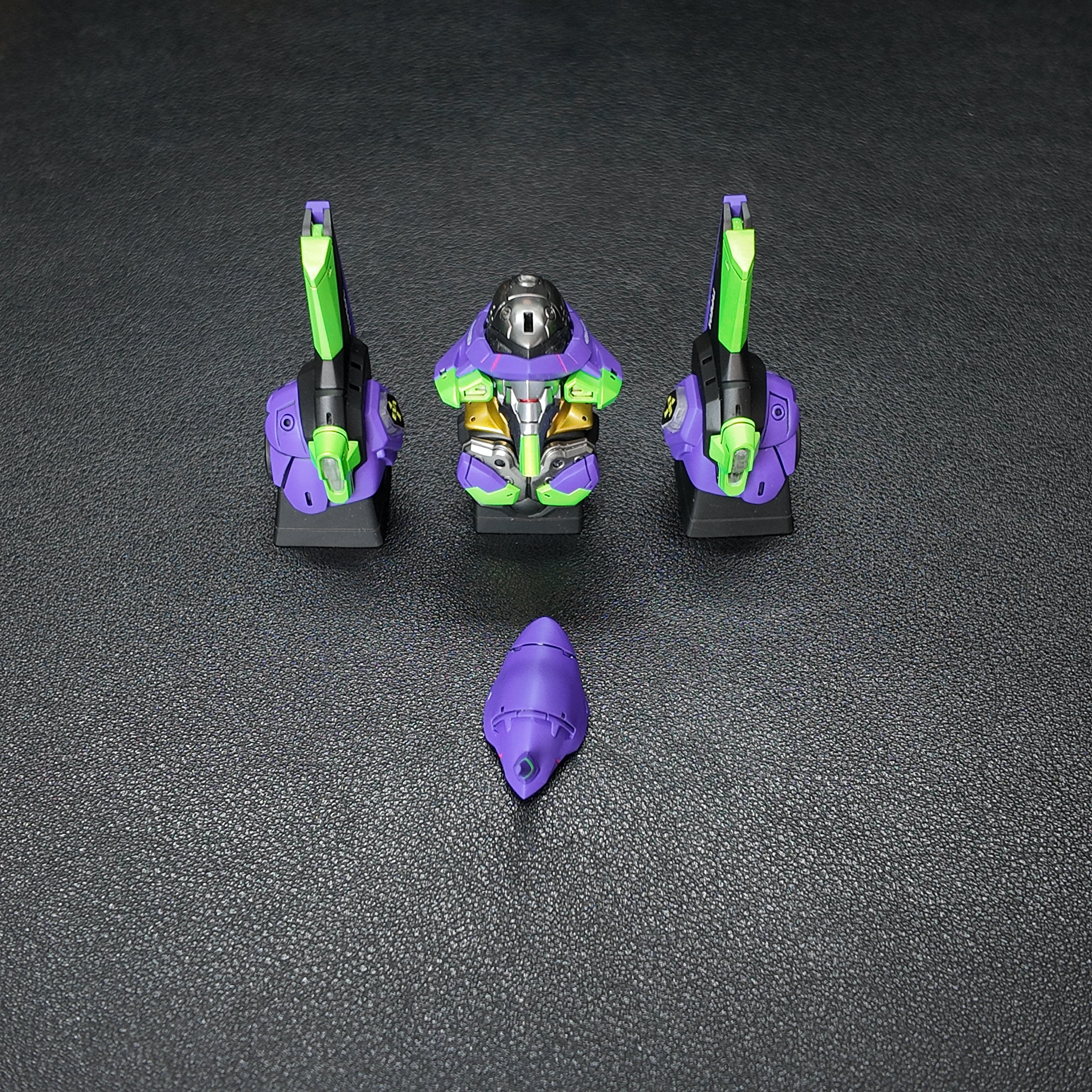 EVA Unit-01 artisan keycap handmade resin