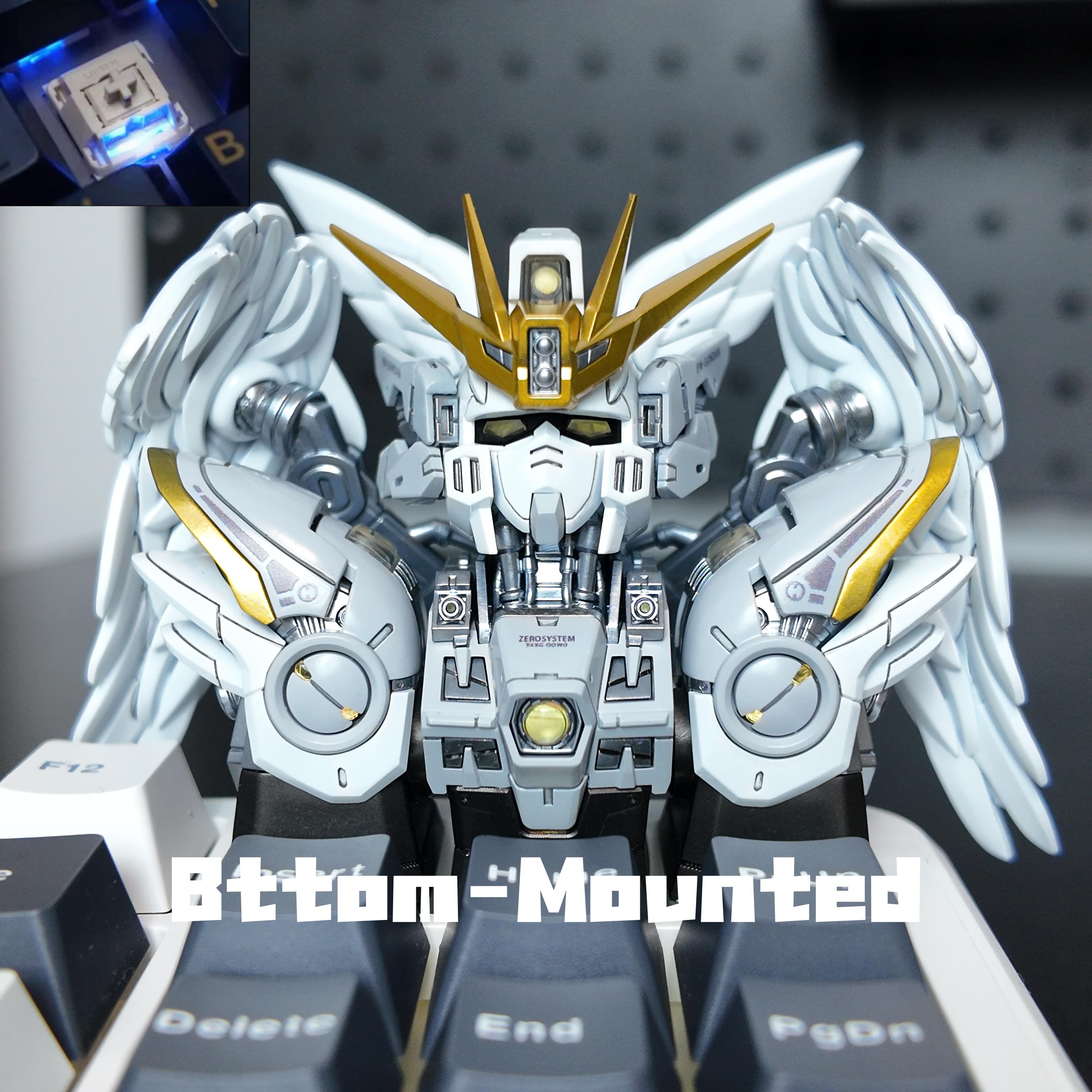 Gundam Snow White Prelude| Collectible Artisan Keycap