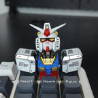 Gundam artisan keycap handmade resin
