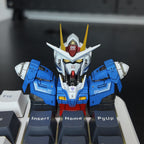 00 Gundam artisan keycap handmade resin