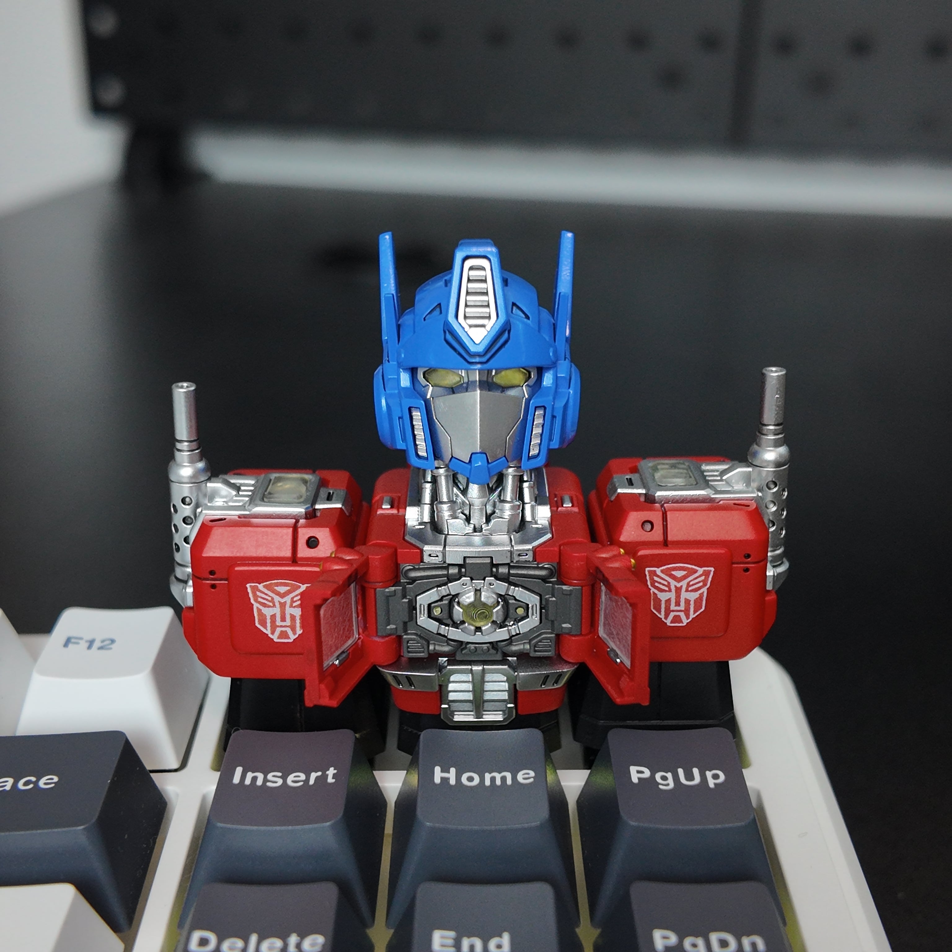Transformers Optimus Prime keycap handmade resin