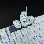 Unicorn Gundam Transformable Resin Keycap | Collectible Artisan Keycap