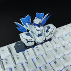 Unicorn Gundam Transformable Resin Keycap | Collectible Artisan Keycap