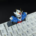 00 Gundam artisan keycap handmade resin