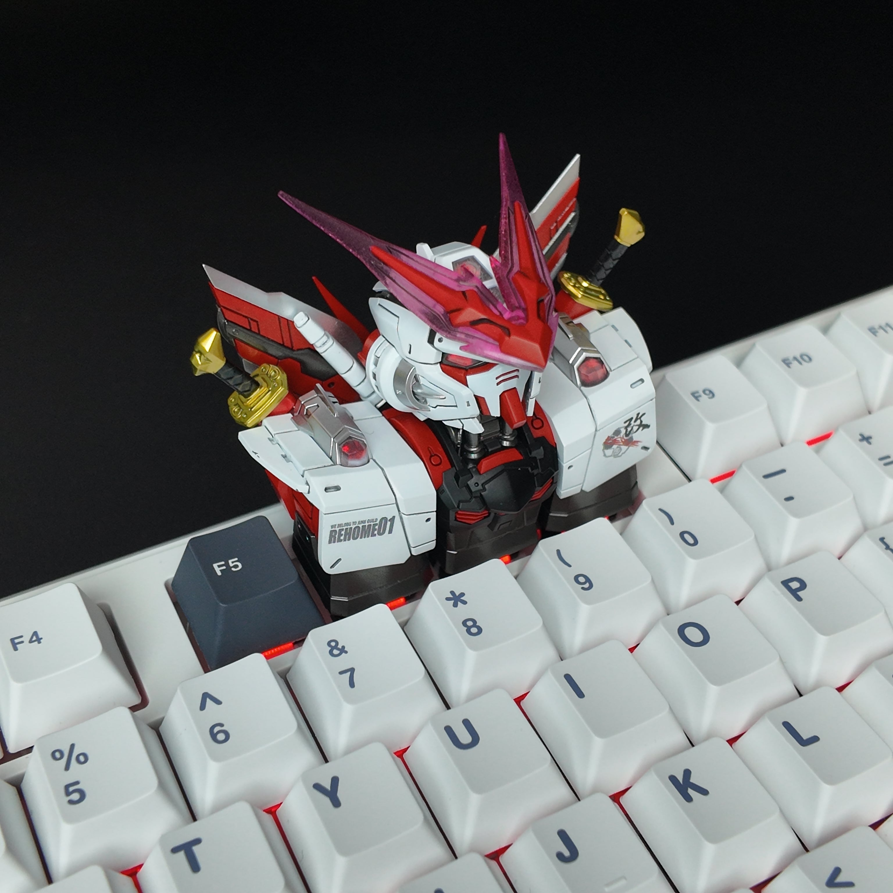 Gundam artisan keycap handmade resin