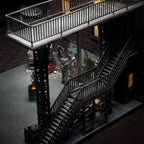 Handmade Dark Alley Diorama