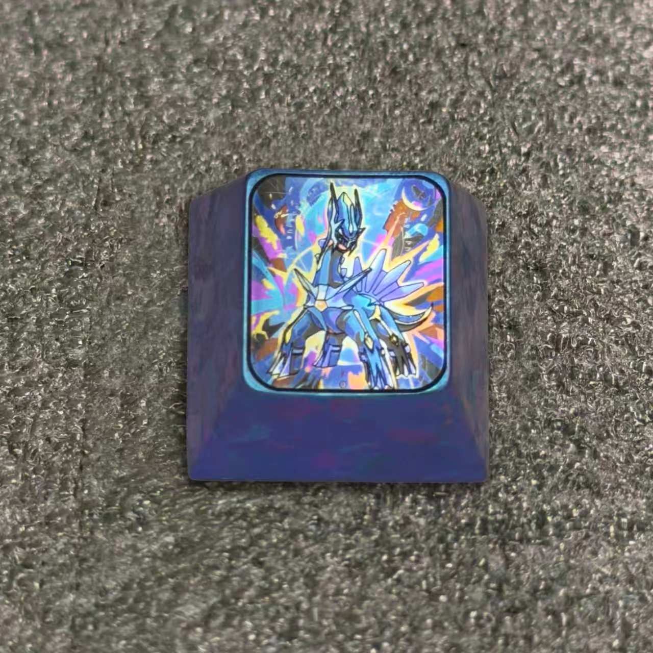 Dialga Titanium Artisan Keycap – Metal Collectible