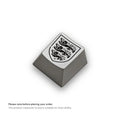 England Football Crest Artisan Keycap  Metal Keycap