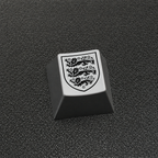 England Football Crest Artisan Keycap  Metal Keycap