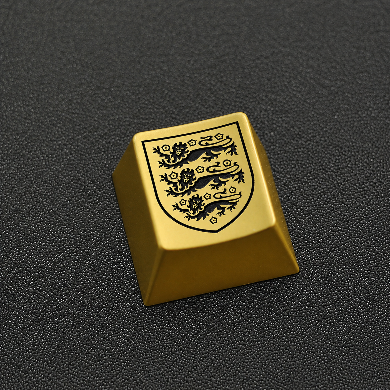 England Football Crest Artisan Keycap  Metal Keycap