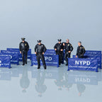 1;64 NYPD Police Officer Figurine Set