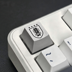 Uruguay Crest Metal Artisan Keycap |  Collectible Artisan Keycap