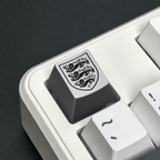 England Crest Metal Artisan Keycap |  Collectible Artisan Keycap