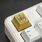 Spain Crest Metal Artisan Keycap |  Collectible Artisan Keycap