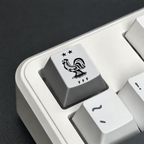 France Football Crest Artisan Keycap – Metal Collectible