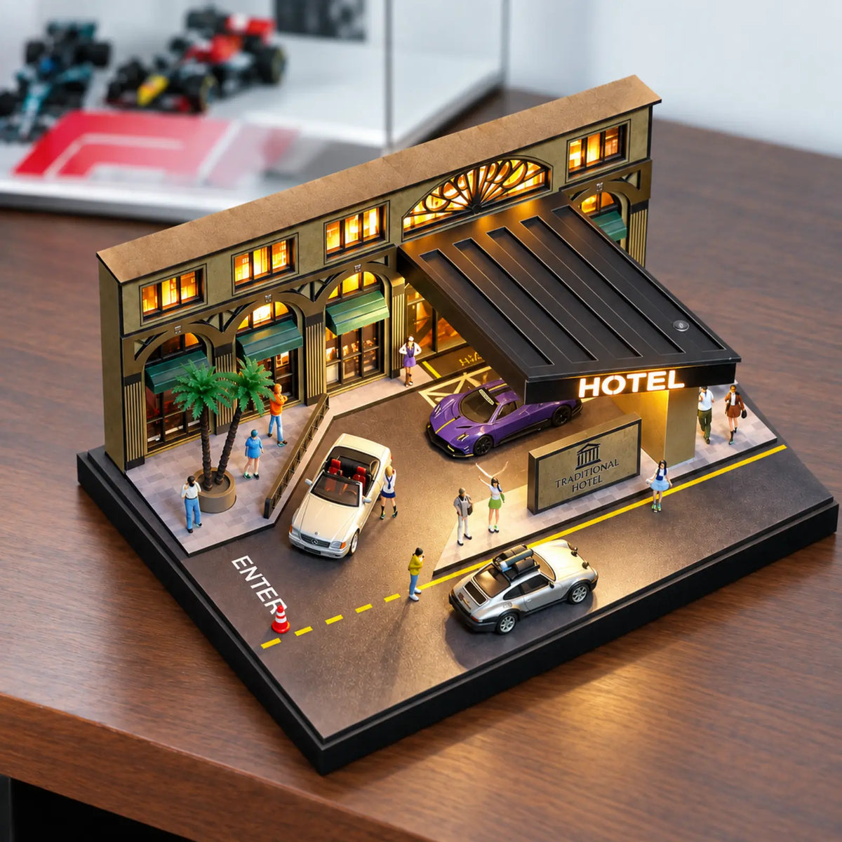 Luxury Hotel Display Diorama