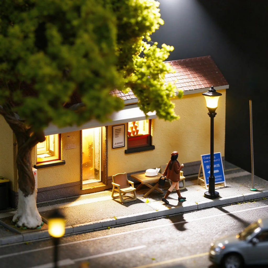 Guling Cafe Display Diorama