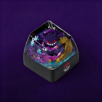 GENGAR2 Pokemon Artisan Keycap – Handmade Resin Collectible