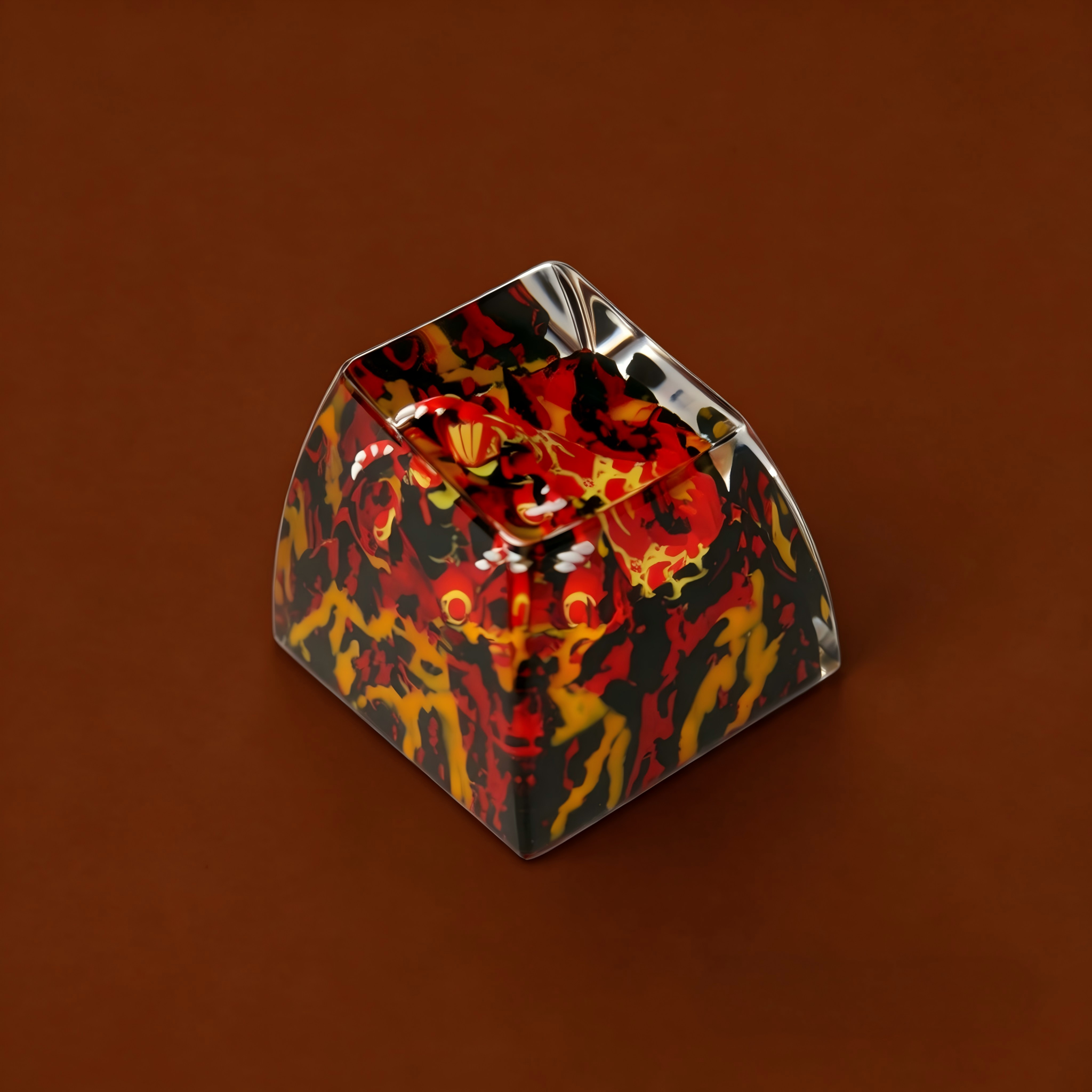 GROUDON Pokemon Artisan Keycap – Handmade Resin Collectible