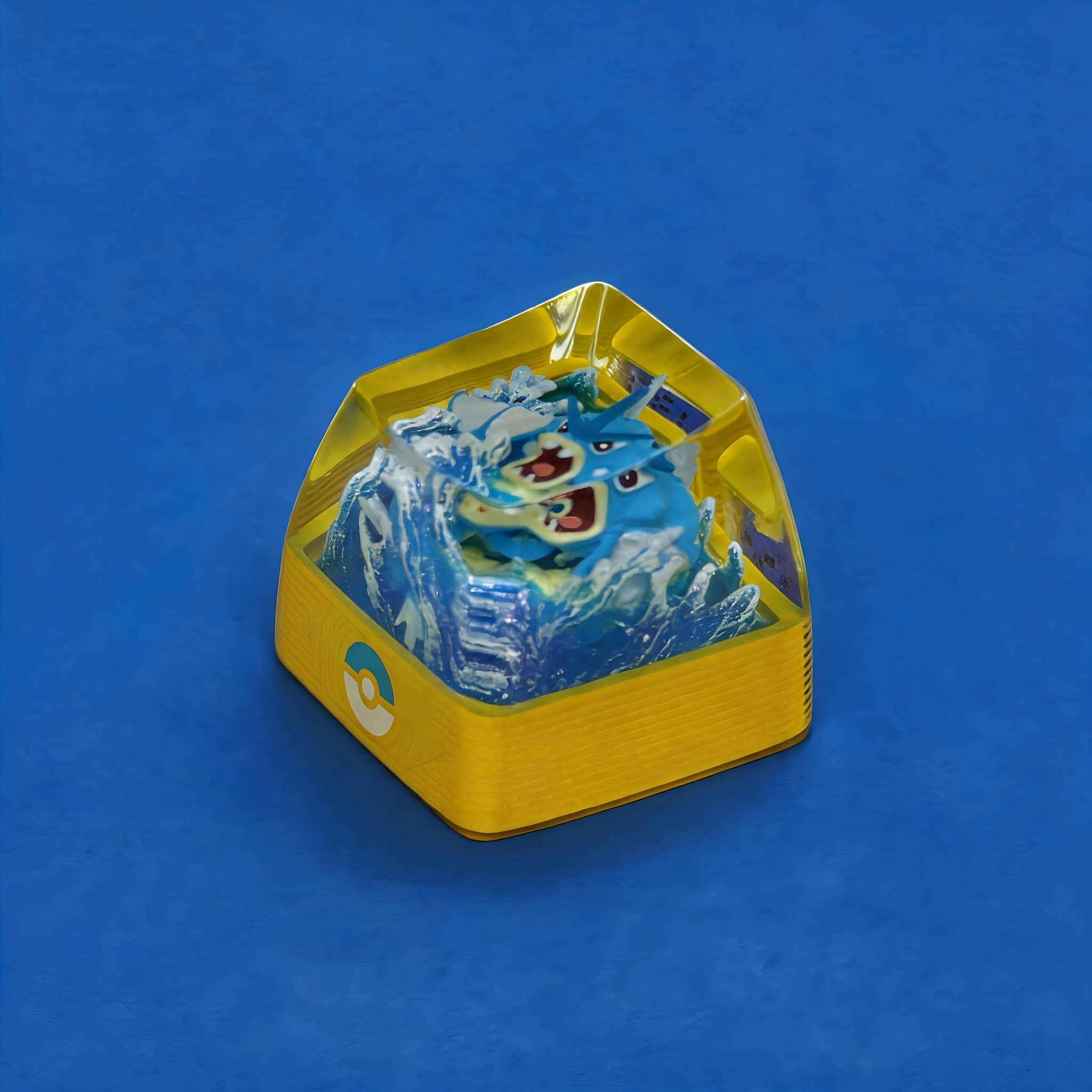 GYARADOS Pokemon Artisan Keycap – Handmade Resin Collectible