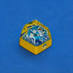 GYARADOS Pokemon Artisan Keycap – Handmade Resin Collectible