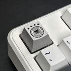 Germany Football Crest Artisan Keycap – Metal Collectible